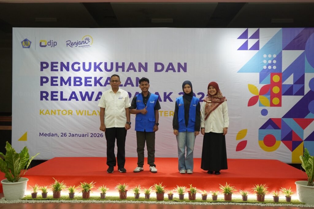 DJP Sumut I Kukuhkan 286 Relawan Pajak