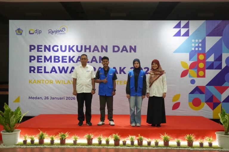 DJP Sumut I Kukuhkan 286 Relawan Pajak