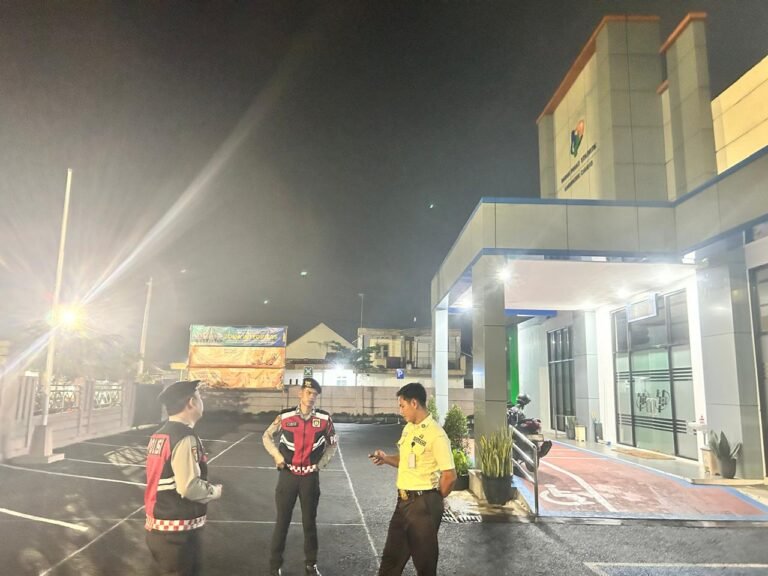 Cipkon di Bahaya Kriminalitas, Sat Samapta Polres Ciamis Patroli Dialogis ke Kantor BPS