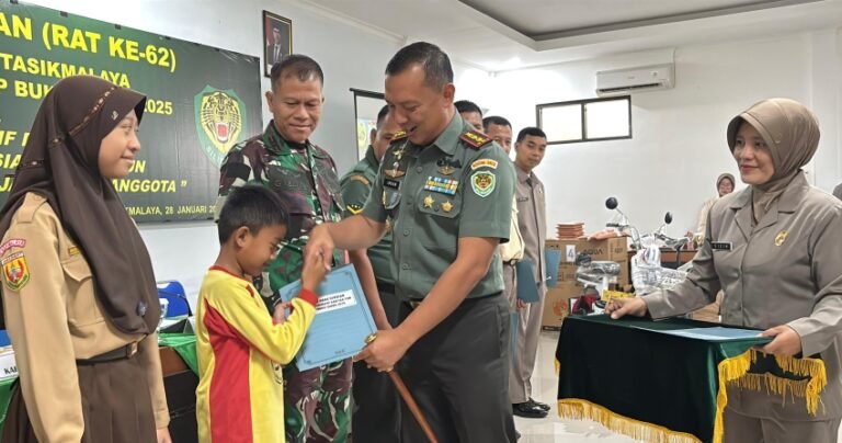 Kodim 0612/Tasikmalaya Gelar RAT ke-62 Primer Koperasi Kartika Tutup Buku Tahun 2025
