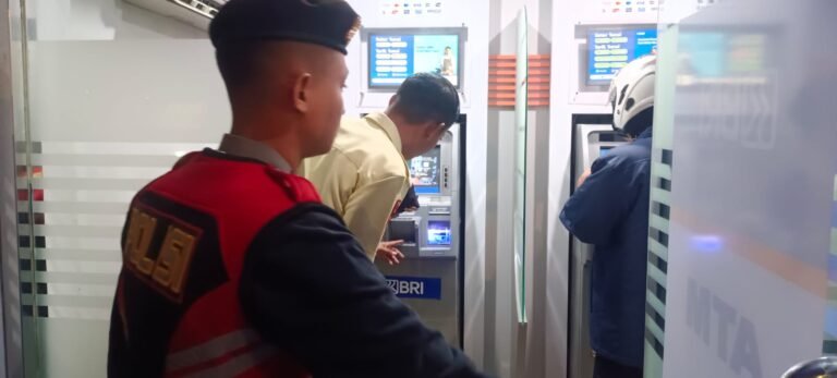 Sat Samapta Polres Ciamis Patroli ke Obvit di Jam Rawan, Kantor Perbankan Jadi Sasaran