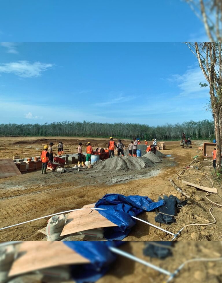 Brimob Sumut Hadir di Tengah Warga, Dapur Lapangan Beroperasi dan Rumah Mulai Pulih