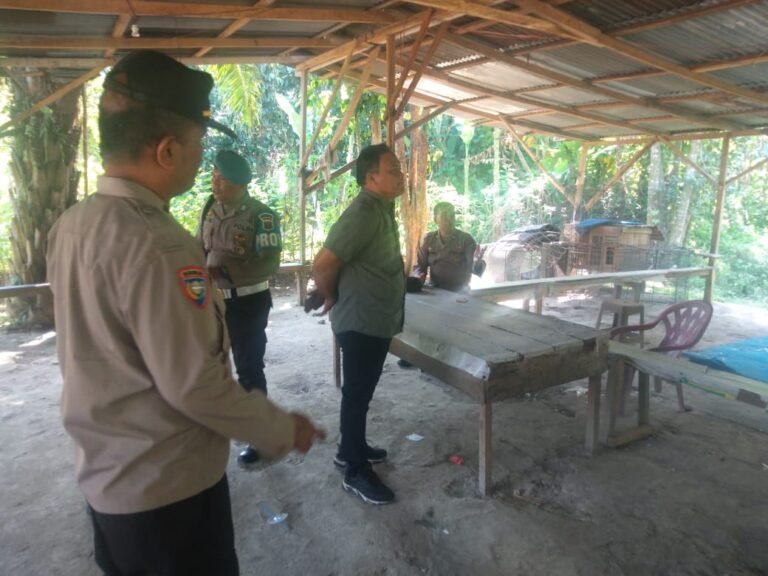 Dapat Informasi Adanya Lapak Judi Di Binjai Barat, Polisi Langsung Cek Lokasi