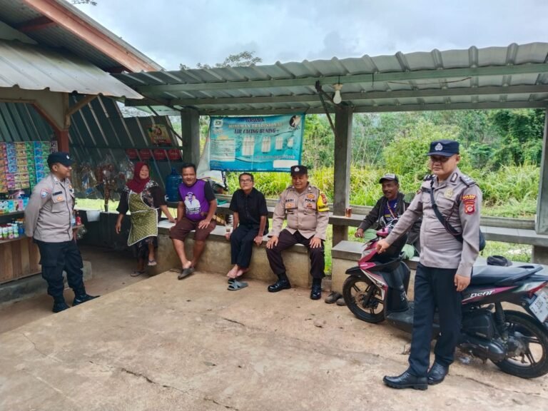 Polsek Kawali Intensifkan Patroli Dialogis untuk Jaga Kondusivitas Wilayah Hukum