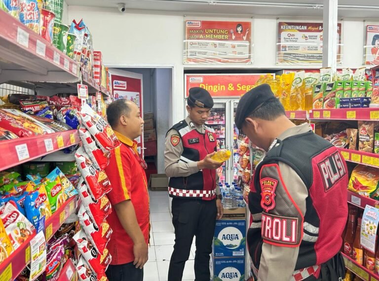 Sat Samapta Polres Ciamis Aktif Jaga Stabilitas Harga dan Ketersediaan Bahan Pokok di Pasaran
