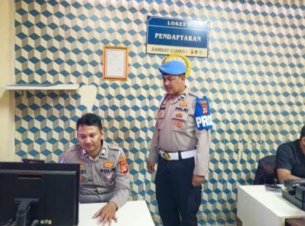 Sipropam Polres Ciamis Pastikan Pelayanan Publik Berjalan Aman dan Tertib