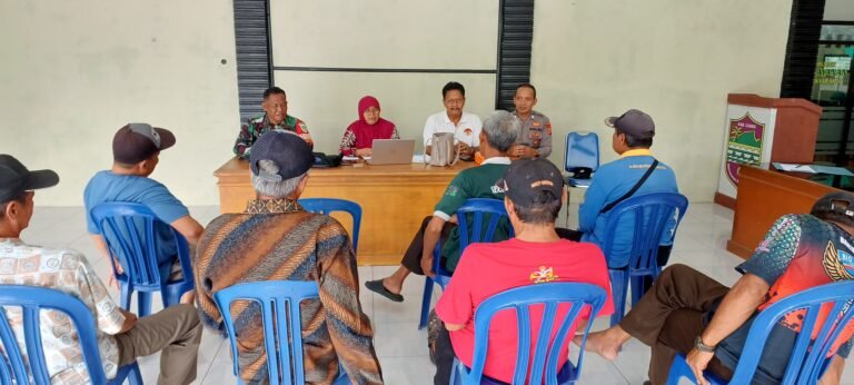 Polsek Banjarsari Hadiri Proses Pemilihan Gapoktan Desa Sindangsari