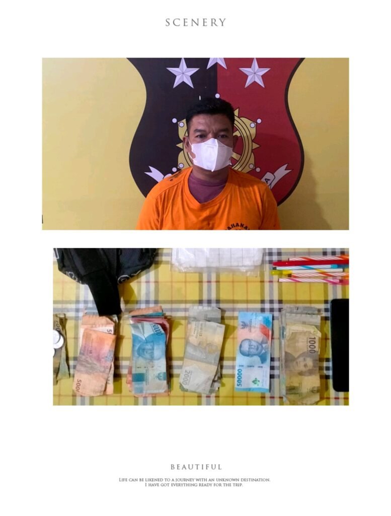 Polres Binjai Amankan Bandar Togel di Langkat, Sita Uang dan Buku Rumus