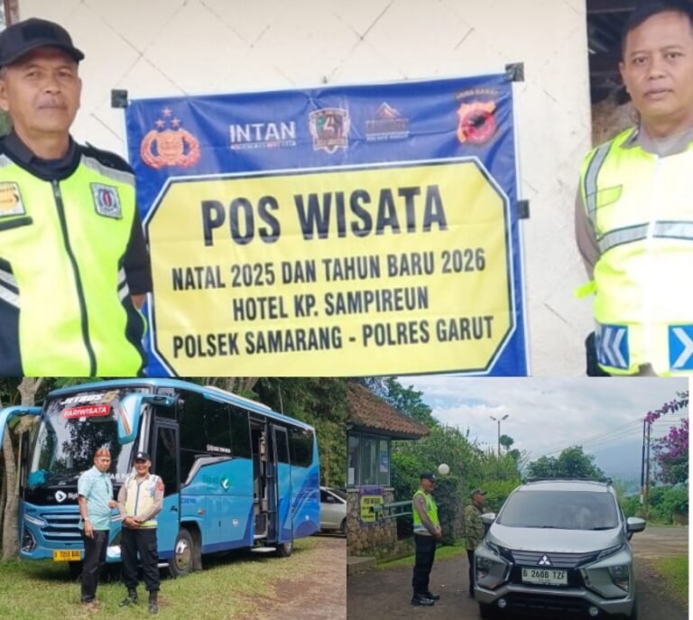 Giat Pengamanan dan Patroli Pos Wisata dalam Rangka Operasi Lilin Lodaya 2025 Pos Pam Samarang