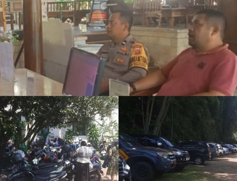 Giat Monitoring Situasi di Area tempat Wisata di Wilayah Hukum Polsek Samarang