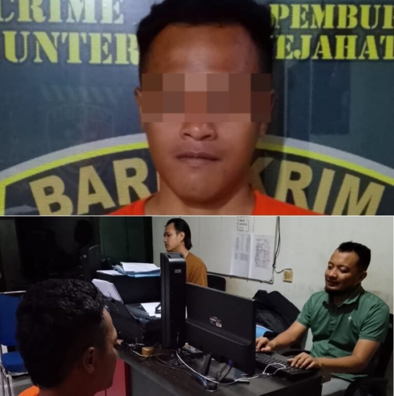 Polsek Garut Kota Amankan Pelaku Penganiayaan Menggunakan Gergaji
