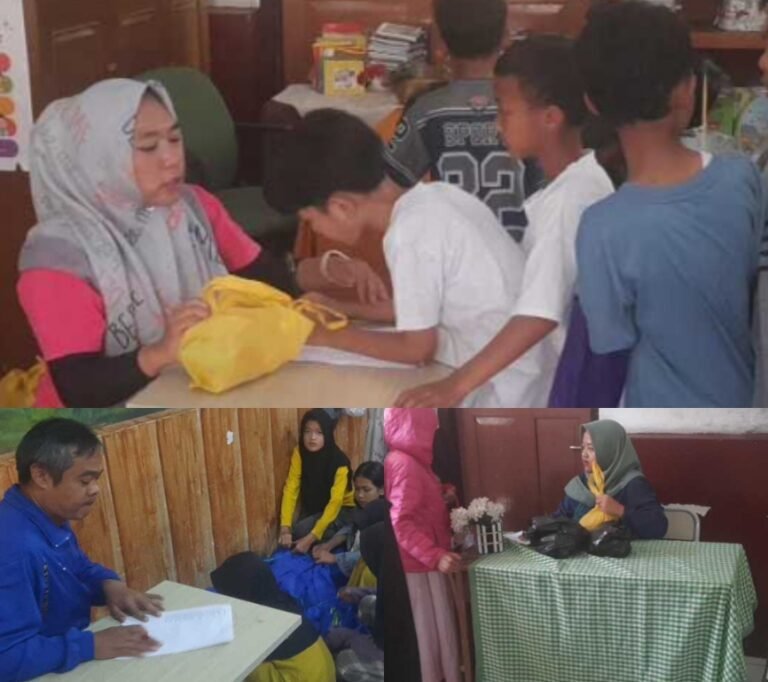 Polsek Samarang Giat Monitoring Program Pemberian Makan Bergizi Gratis di Wilayah Kec Samarang