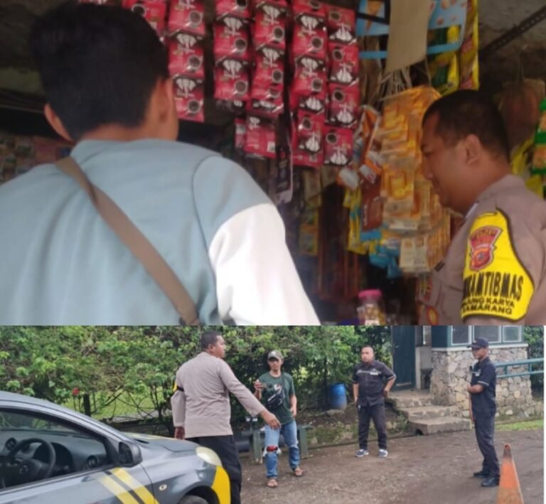 Polsek Samarang Bersama Jajaran Gelar Apel Gabungan Sekaligus Patroli Cipta Kondisi