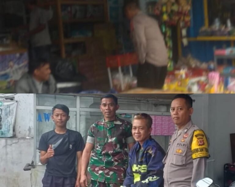 Apel dan Patroli Gabungan Dalka Cipta Kondisi di Wilayah Hukum Polsek Samarang