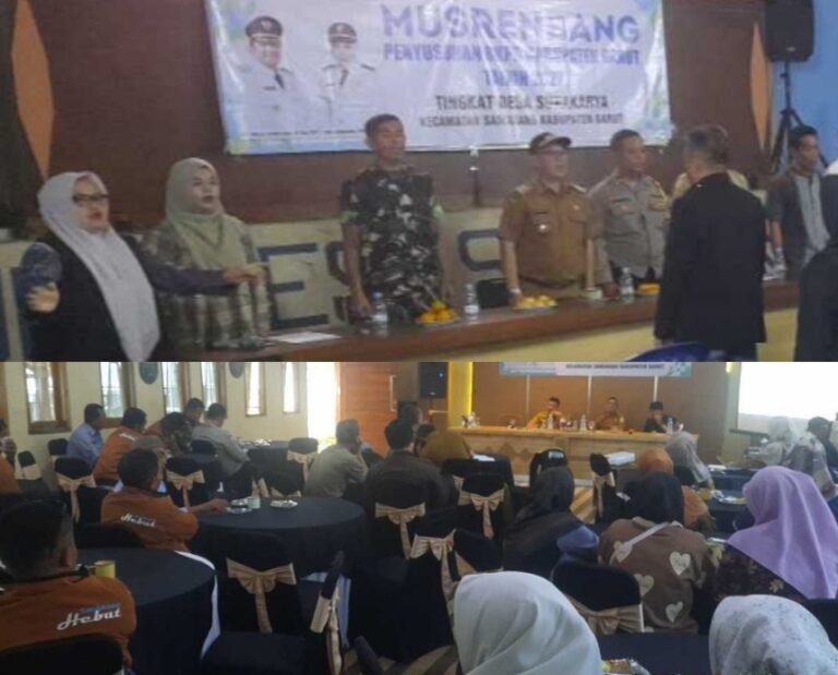 Kegiatan Musrenbang Desa Sukakarya dan Desa Sukalaksana Gelorakan Persiapan RKPD Tahun 2027
