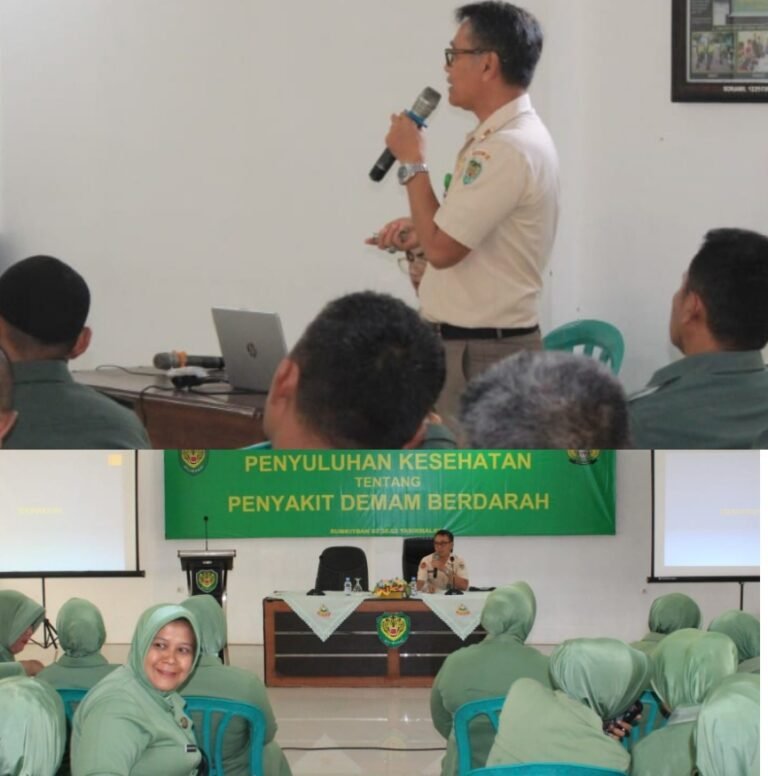 Kodim 0612/Tasikmalaya Gelar Penyuluhan Kesehatan DBD, Tekankan Pencegahan Berbasis Keluarga dan Lingkungan