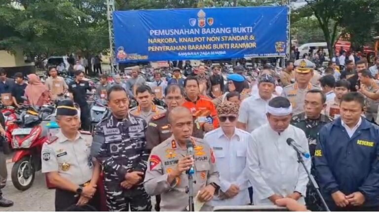 Kapolda Jabar: Knalpot Bising Bisa Picu Konflik Sosial.