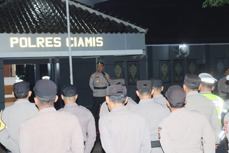 Polres Ciamis Tingkatkan KRYD Malam Minggu, Ciptakan Kondisi Kamtibmas yang Tetap Aman dan Kondusif