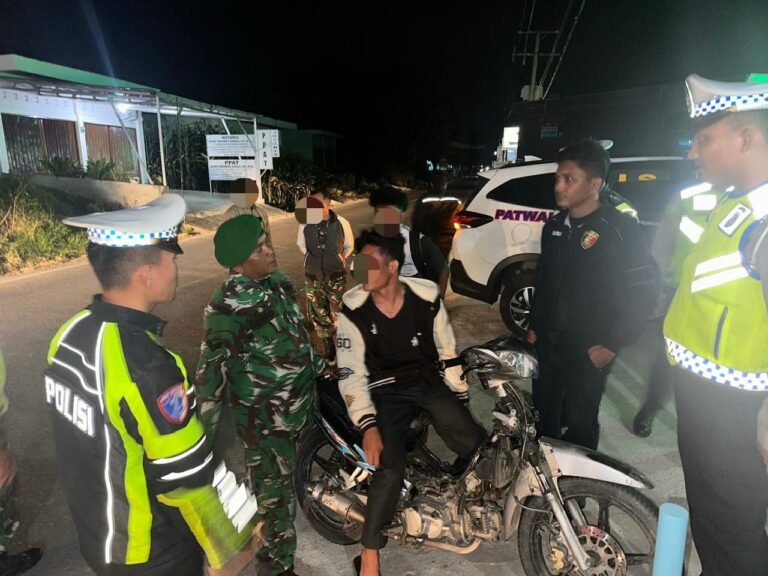 22 Unit Knalpot Brong Diamankan Polres Samosir, Razia Digelar Hingga Minggu Dini Hari