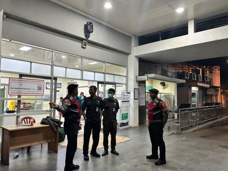 Cipkon Kamtibmas Obvit, Satuan Samapta Polres Ciamis Patroli Dialogis Sasar ke RSUD Ciamis
