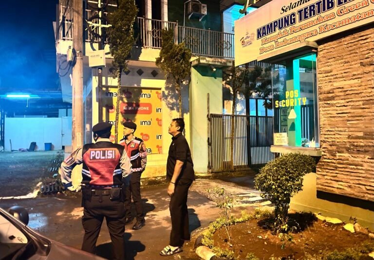 Jaga Harkamtibmas, Sat Samapta Polres Ciamis Patroli Roda 4 ke Perum Green Garden