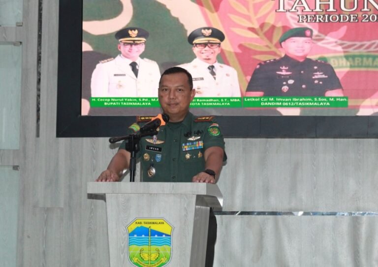 Dandim 0612/Tasikmalaya Hadiri Pelantikan Pengurus Pemuda Panca Marga dan Peringatan HUT PPM ke-45 di Pendopo Baru Kabupaten Tasikmalaya