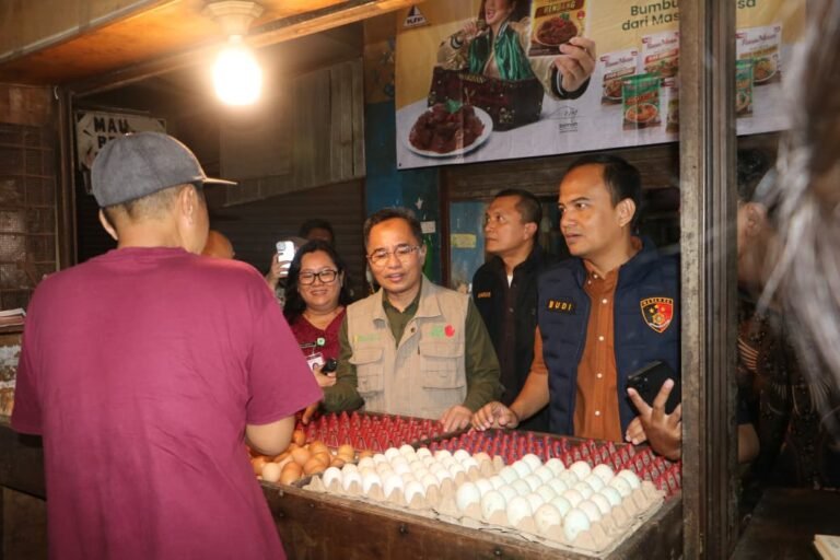 Satgas Pangan Polda Sumut Bersama Bapanas RI Sidak Pusat Pasar Medan, Pastikan Stok dan Harga Bapokting Aman