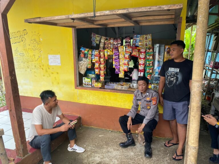 Polsek Kawali Laksanakan Patroli Dialogis, Wujudkan Lingkungan Aman dan Kondusif