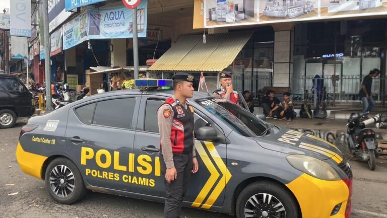 Satuan Samapta Ajak Warga Waspada Antisipasi Gangguan Kamtibmas