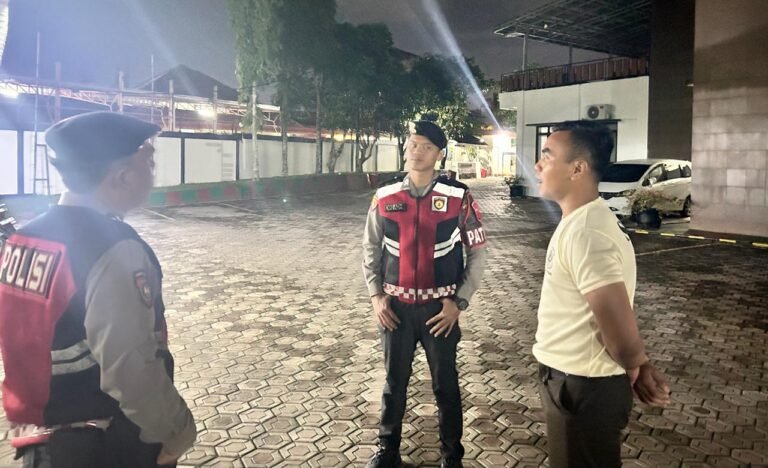 Cipkon di Bahaya Kriminalitas, Sat Samapta Polres Ciamis Patroli Dialogis ke Pengadilan Agama