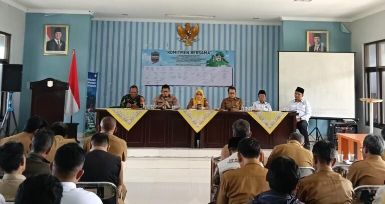 Kapolsek Cihaurbeuti Hadiri Rakor Persiapan Ramadhan, Polri Perkuat Keamanan dan Ketertiban Masyarakat