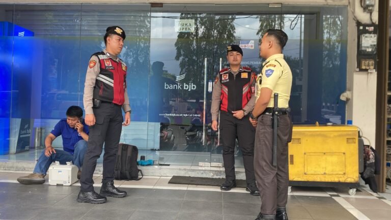 Sat Samapta Polres Ciamis Tingkatkan Patroli Dialogis, Perkuat Pengamanan Objek Vital Perbankan