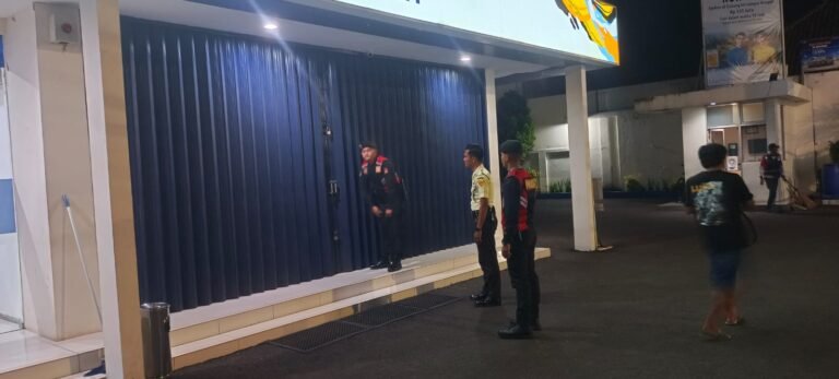 Sat Samapta Polres Ciamis Patroli ke Obvit di Jam Rawan, Kantor Perbankan Jadi Sasaran