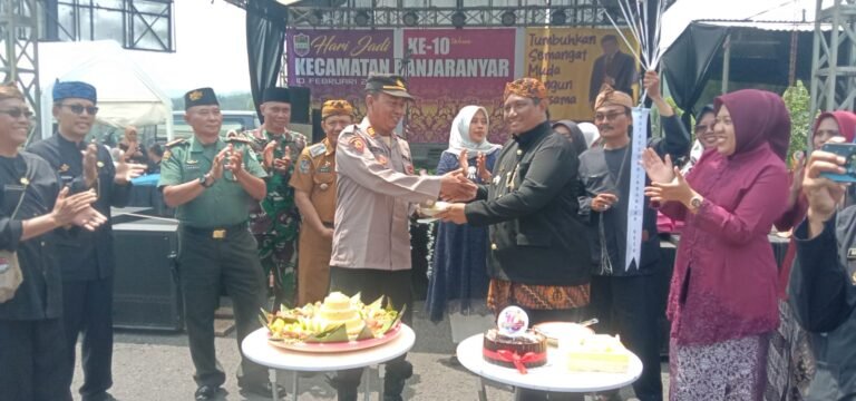 Polsek Banjarsari Dukung Peringatan Hari Jadi ke-10 Kecamatan Banjaranyar, Wujud Sinergi Polri dan Masyarakat