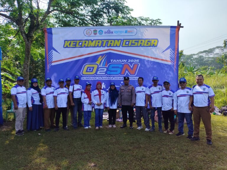 Polsek Cisaga Monitoring O2SN Tingkat Kecamatan, Polri Dukung Pembinaan Prestasi dan Sportivitas Pelajar