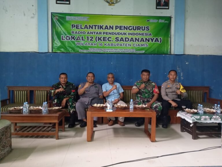 Peran Polsek Ciamis dalam Musyawarah Lokal RAPI Sadananya, Perkuat Sinergi Komunikasi dan Keamanan Wilayah