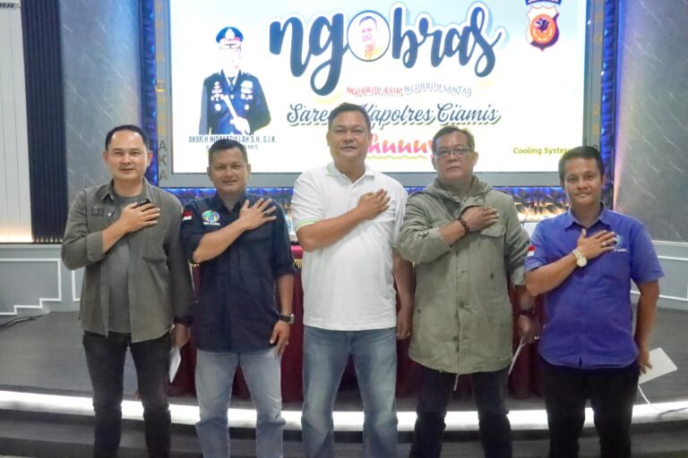 Kapolres Ciamis Perkuat Sinergi dengan Awak Media dan Apresiasi Prestasi Humas Demi Jaga Kamtibmas