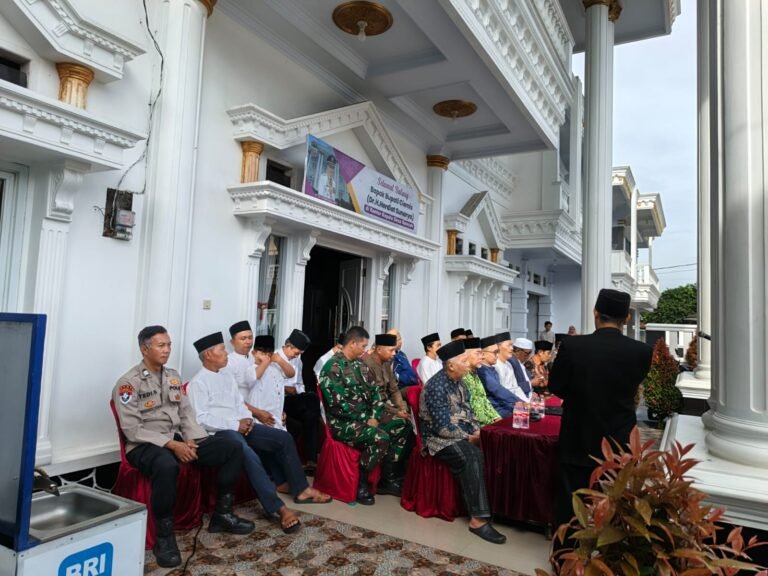 Polsek Rancah Amankan Pengukuhan Penceramah dan Pawai Tarhib Ramadan, Wujud Komitmen Polri Jaga Kondusifitas Wilayah