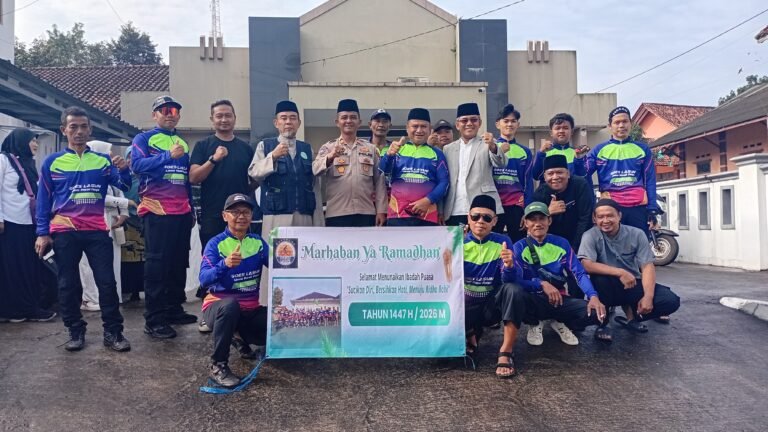 Polsek Rajadesa Polres Ciamis Ikuti Tarhib Romadhon Sambut Bulan Suci Ramadan 1447 H