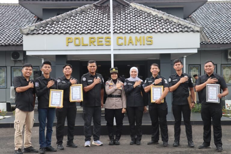 Humas Polres Ciamis Raih Juara 2 Kategori Amplifikasi Pemberitaan Media Online Polda Jabar