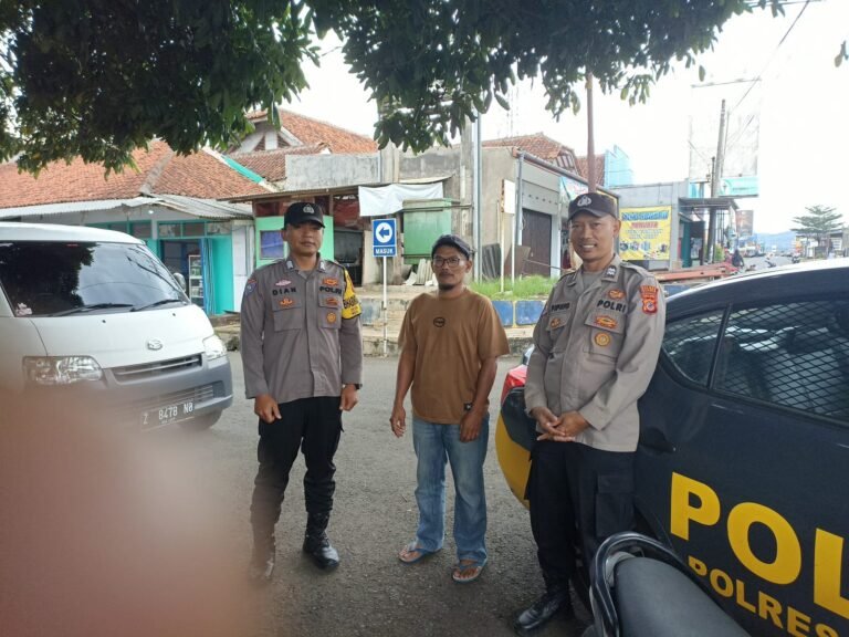 Polsek Kawali Tingkatkan Patroli Dialogis di Titik Strategis, Perkuat Rasa Aman Masyarakat
