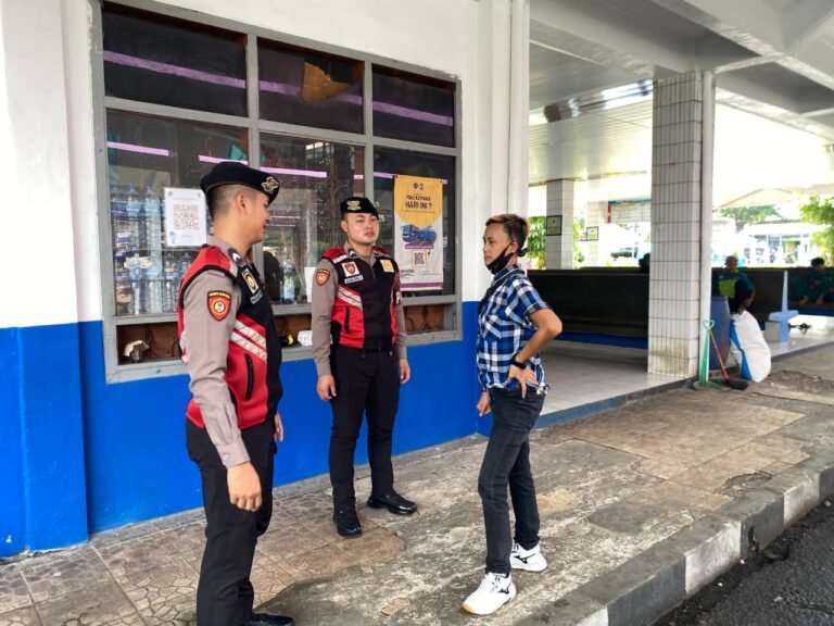 Sat Samapta Polres Ciamis Intensifkan Patroli Premanisme di Terminal Ciamis, Perkuat Rasa Aman Warga