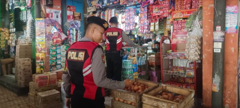 Sat Samapta Polres Ciamis Intensifkan Patroli Pemantauan Harga Sembako, Pastikan Ketersediaan Aman dan Cegah Penimbunan