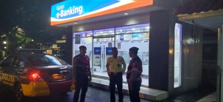 Sat Samapta Polres Ciamis Tingkatkan Patroli Dialogis di Objek Vital, Perkuat Keamanan Perbankan