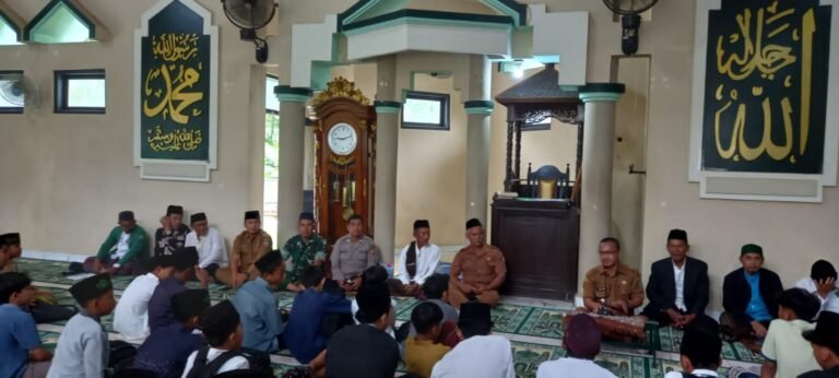 Polsek Lakbok Hadiri Pembukaan Pesantren Kilat Ramadhan 2026, Perkuat Pembinaan Moral Generasi Muda