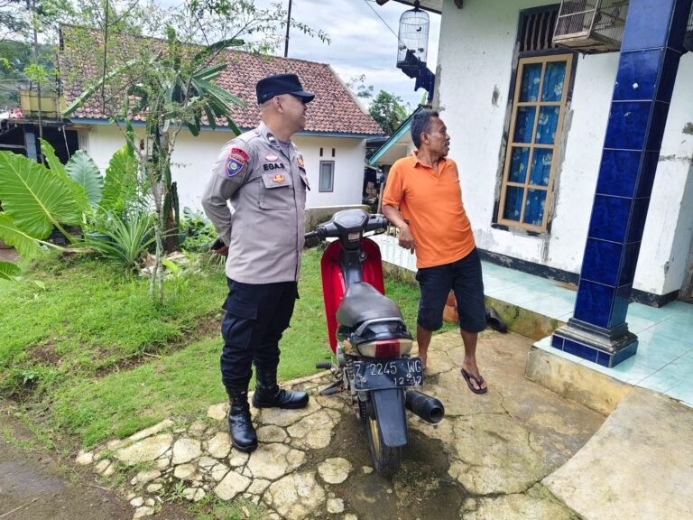 Polsek Rajadesa Perkuat Kemitraan Melalui Sambang Bhabinkamtibmas, Wujudkan Situasi Kamtibmas Kondusif