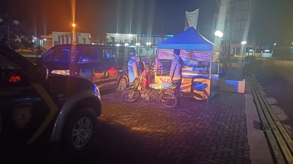 Patroli Dialogis Sat Samapta Polres Ciamis Perkuat Pengamanan Objek Vital dan Ciptakan Rasa Aman di Tengah Masyarakat