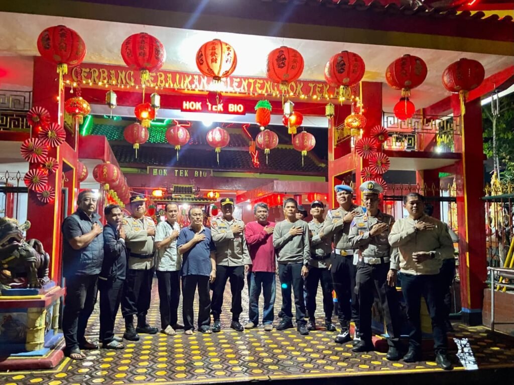 Polres Ciamis Amankan Sembahyang Jing Tiang Gong di Kelenteng Hok Tek Bio, Wujudkan Toleransi dan Situasi Kondusif