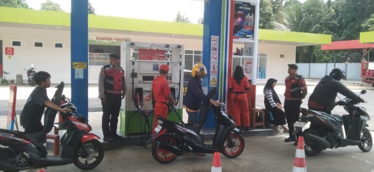 Patroli Dialogis Sat Samapta Polres Ciamis di SPBU Benteng, Perkuat Pengamanan Objek Vital dan Cegah Kriminalitas