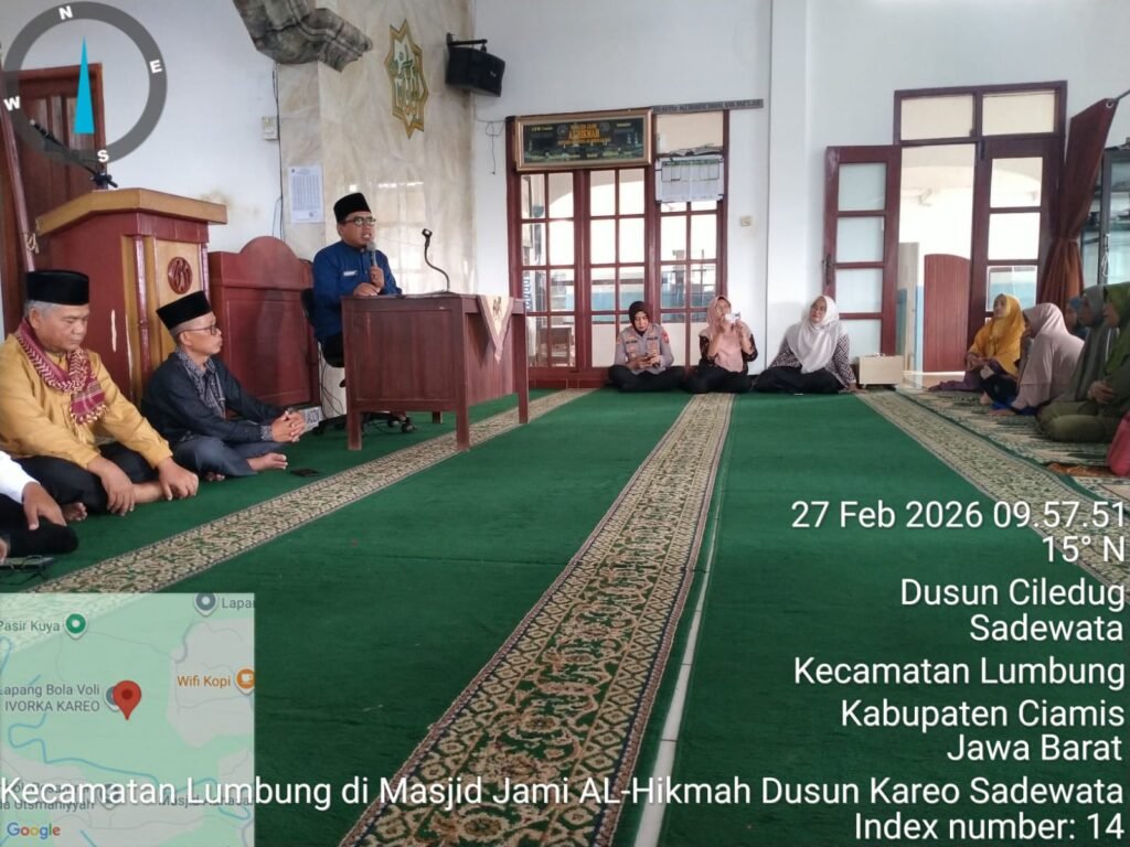 Safari Ramadan 1447 H, Polsek Kawali Ikuti Kegiatan Keagamaan Warga Sadewata Lumbung